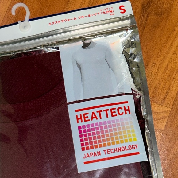 MEN’s Brand New in Packaging Uniqlo HEATTECH Extra Warm Crew Neck Long-Sleeve - Picture 5 of 10